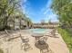 Relaxing community pool area with ample seating and serene atmosphere at 7318 S Xenia Cir # B, Centennial, CO 80112