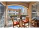 Charming balcony with outdoor seating offers a pleasant space to enjoy the surroundings at 1100 Cherokee St # 304, Denver, CO 80204