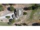 Expansive property featuring a well-maintained home, long driveway, and lush greenery at 11790 Huckleberry Dr, Franktown, CO 80116