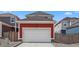 View of the detached two-car garage at 213 Washington St, Erie, CO 80516
