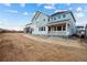 A dirt lot on a home's backyard, ready for your personal touches at 3350 Backdrop Ct, Castle Rock, CO 80108