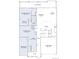 A schematic floor plan showing the layout of the first floor at 1047 Morning Side Dr, Erie, CO 80516