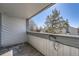 Balcony area offering neighborhood views at 14066 E Stanford Cir # H08, Aurora, CO 80015