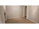 This bedroom features neutral walls and carpet flooring at 12170 Huron St # 106, Denver, CO 80234
