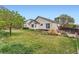 Sprawling backyard has a fire pit and patio at 12507 Dexter Way, Thornton, CO 80241