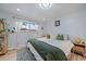 Serene bedroom with light walls, a comfortable bed, and natural light streaming through the window at 10321 W 59Th Ave # 2, Arvada, CO 80004