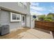 Backyard featuring a patio, wood fence and storage shed, perfect for outdoor activities at 4020 E 94Th Ave # B, Thornton, CO 80229