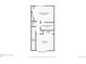 Second floor plan featuring primary bedroom, bathroom, laundry, stairs, and another bedroom at 4020 E 94Th Ave # B, Thornton, CO 80229