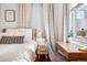 Bright bedroom with a comfortable bed, stylish furnishings, and bright natural light at 444 17Th St # 807, Denver, CO 80202