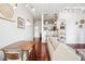 Spacious open-concept living room seamlessly connects to the dining area and kitchen at 444 17Th St # 807, Denver, CO 80202