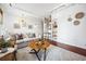 Inviting living room featuring a comfortable couch, stylish decor, and an open layout to the kitchen at 444 17Th St # 807, Denver, CO 80202