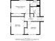 Second-floor layout with primary bedroom, two bathrooms and two additional bedrooms at 10636 Ura Ln, Northglenn, CO 80234