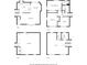 Overall floor plan layout featuring kitchen, basement and multiple bedrooms at 10636 Ura Ln, Northglenn, CO 80234