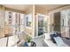Inviting balcony with seating offering outdoor views, a cozy area to unwind, and a place to enjoy the outside at 1044 Rockhurst Dr # 207, Highlands Ranch, CO 80129