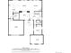 Detailed floor plan showcasing the layout of the main level, including the kitchen, living areas, and bedrooms at 11023 Pastel Pt, Parker, CO 80134