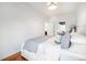 Spacious bedroom with hardwood floors and built in closet at 3403 N Raleigh St, Denver, CO 80212