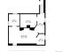 Floor plan featuring bedroom, bath, utility and hall dimensions at 3622 Lowell Blvd, Denver, CO 80211