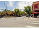 Street view featuring businesses and pedestrian crosswalks at 3622 Lowell Blvd, Denver, CO 80211