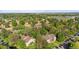 Aerial view showcasing a well-maintained complex with mature trees, landscaping, and convenient parking at 1758 S Pitkin Cir # A, Aurora, CO 80017