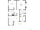 Floor plan depicts the primary suite, bed 4, baths, walk in closet, and optional rooftop deck at 13586 E 103Rd Pl, Commerce City, CO 80022