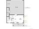 Floorplan featuring a garage, flex room, foyer, and porch, with options for a sliding glass door at 13586 E 103Rd Pl, Commerce City, CO 80022