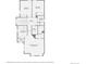 Detailed floor plan of the second floor, showcasing layout and dimensions at 2538 Central Park Blvd, Denver, CO 80238