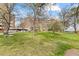 Lush green space and trees near the apartments creates park-like setting at 6455 E Bates Ave # 3-102, Denver, CO 80222