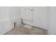 Unfinished basement with concrete floors and exposed pipes at 7550 Raleigh St, Westminster, CO 80030