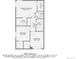Floor plan showing bedroom and bathroom layout with dimensions and total square footage at 690 Howe Ct, Castle Rock, CO 80104