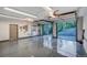 Spacious garage with epoxy flooring and high ceilings at 699 Highlands Dr, Breckenridge, CO 80424