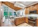 Modern kitchen with wood cabinets and granite countertops at 699 Highlands Dr, Breckenridge, CO 80424