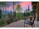 Private patio with mountain views and comfortable seating at 699 Highlands Dr, Breckenridge, CO 80424