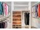 Spacious walk-in closet with custom shelving and drawers at 699 Highlands Dr, Breckenridge, CO 80424