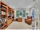 Comfortable office with built in shelves and lots of natural light at 291 Fairchild Dr, Highlands Ranch, CO 80126