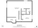 Basement floor plan of the house with recreation room, storage, electrical room and bath at 3762 White Rose Loop, Castle Rock, CO 80108