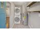 Convenient laundry room with stackable washer/dryer at 3608 N Grape St, Denver, CO 80207