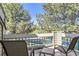 Outdoor balcony with seating and neighborhood views at 3260 47Th St # 201A, Boulder, CO 80301