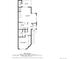 Detailed first floorplan with kitchen, bath, and primary bedroom at 3260 47Th St # 201A, Boulder, CO 80301
