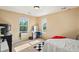 Comfortable bedroom featuring natural light and neutral decor at 22268 E Hidden Trail Dr, Parker, CO 80138
