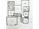 Detailed floor plan showcasing the layout of the home, including room dimensions at 8717 Forrest Dr, Highlands Ranch, CO 80126