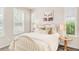 Bright bedroom with shuttered windows, white trim, and neutral decor at 3143 Elmira St, Denver, CO 80238