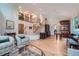 Grand foyer with hardwood floors, a curved staircase, and elegant furnishings create an inviting entrance at 31190 Cinnamonwood, Evergreen, CO 80439