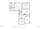 Second floor plan of home featuring bedrooms, bathrooms, and a Gathering room at 270 S Locust St, Denver, CO 80224
