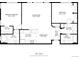 Detailed floor plan showcasing the layout of the primary bedroom, living room, kitchen, and additional bedroom at 14333 E 1St Dr # 307, Aurora, CO 80011