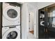 A modern stacked washer and dryer provides convenience in the laundry room at 12740 Tamarac St, Thornton, CO 80602