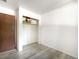 Simple bedroom with closet and hardwood floors at 7936 Eaton St, Arvada, CO 80003
