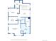 Floorplan image of upper level with dimensions for loft, primary bedroom, and baths at 1622 W 67Th Ave, Denver, CO 80221