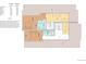 Detailed floor plan of the home's layout at 1541 Glencoe St, Denver, CO 80220