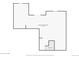 Unfinished basement floor plan showcasing the stairs and large open space at 3187 S Quaker St, Morrison, CO 80465