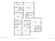 Detailed floor plan showcasing the layout of the primary bedrooms, bathrooms, laundry room and loft at 3187 S Quaker St, Morrison, CO 80465